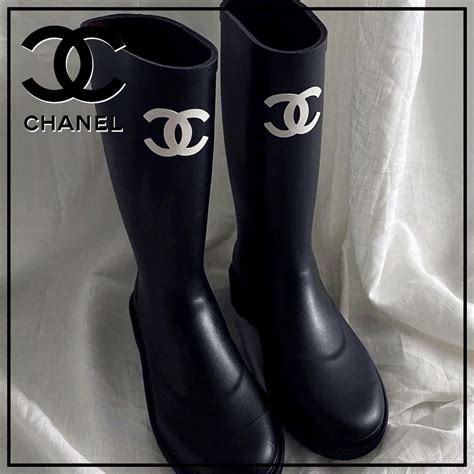 white chanel ugg boots|chanel rain boots 2022.